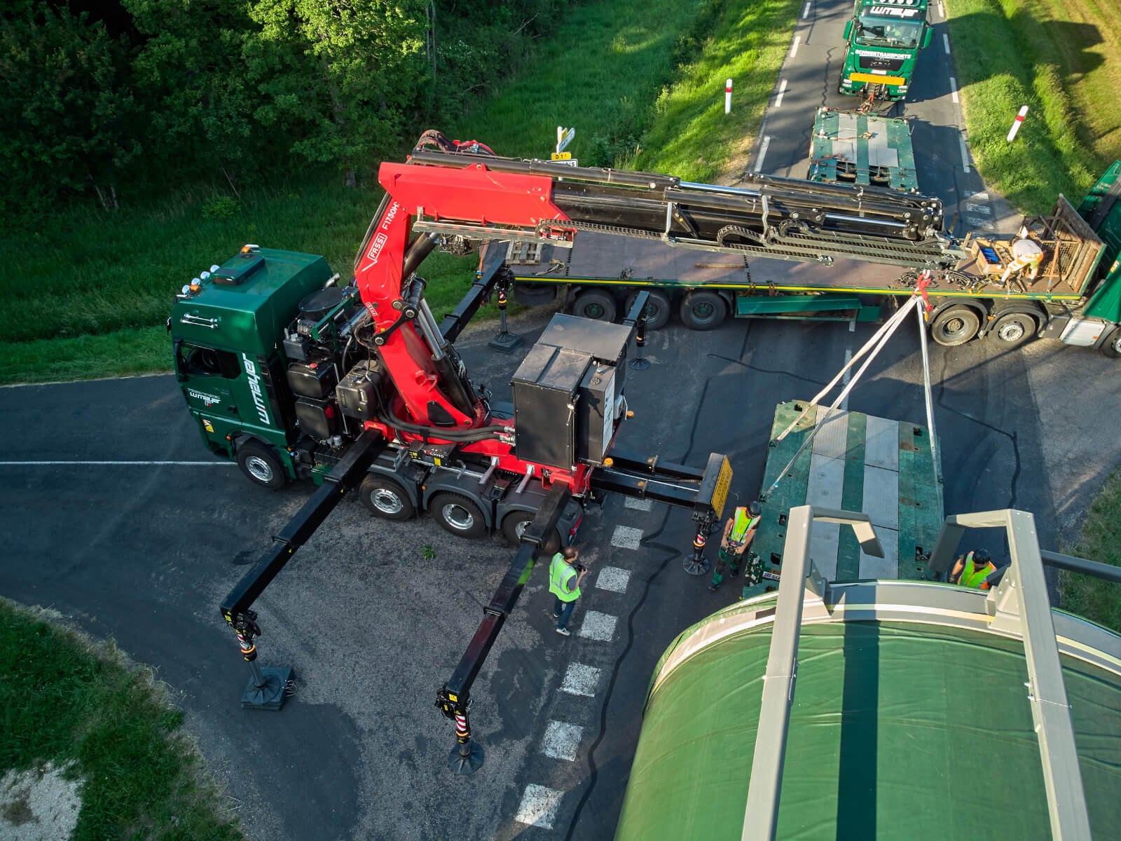 FASSI F1750 erstmals autarker Betrieb über Powerpack möglich