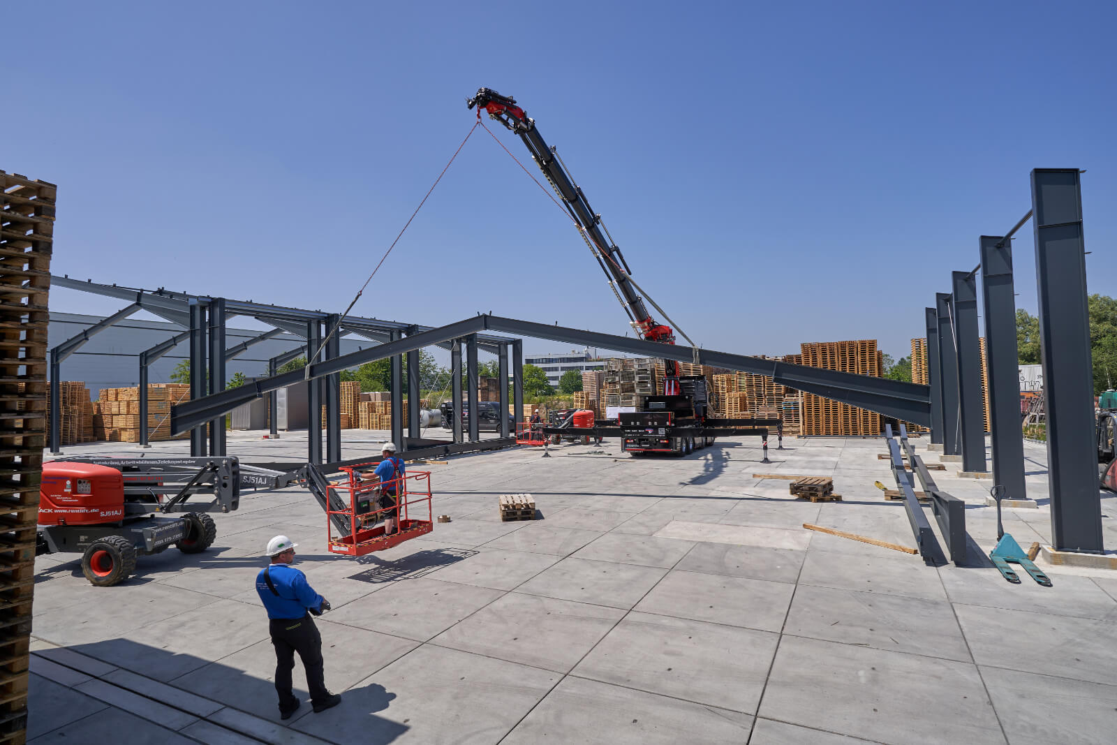 FASSI F1450 der neuen Fassi TECHNO Generation bewährt sich