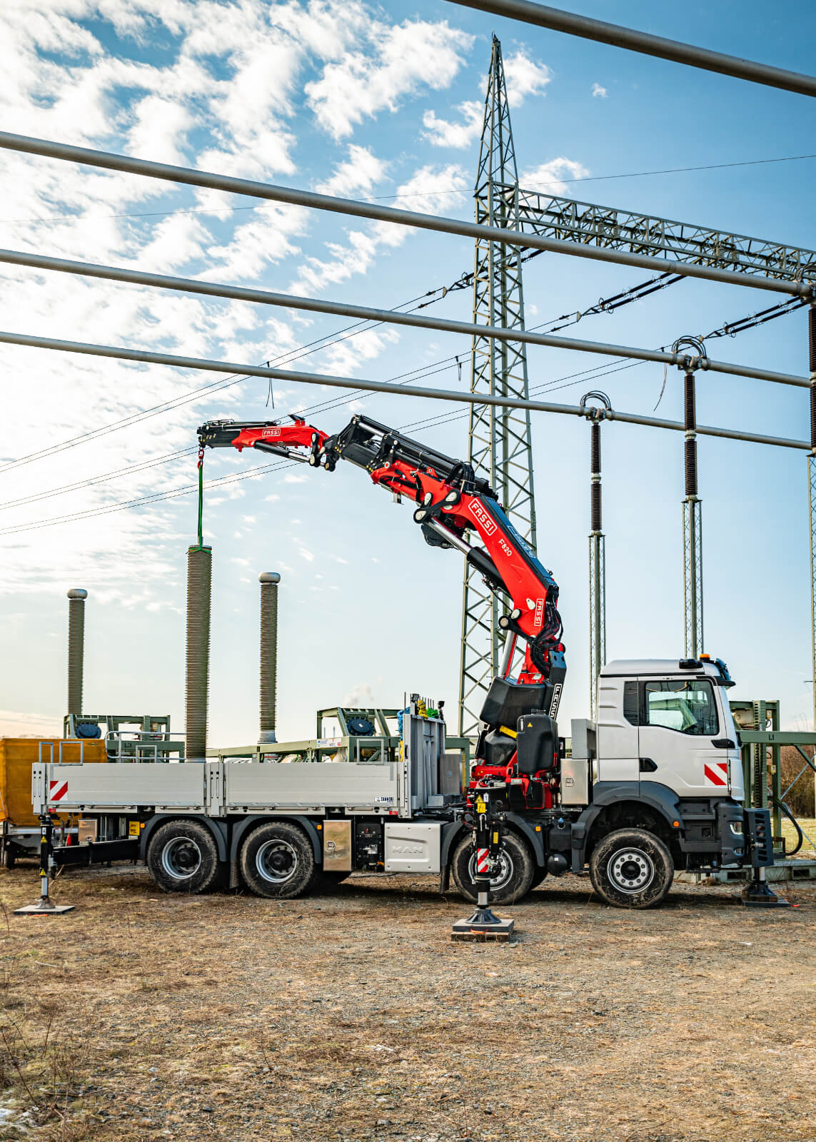 Der Schwerlastkran für Einsätze mit Feingefühl